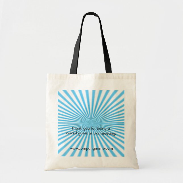 blue starbust cool design tote bag (Front)