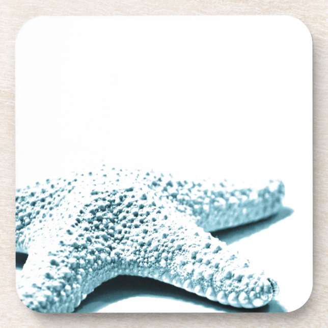 Blue Starfish Coaster (Front)