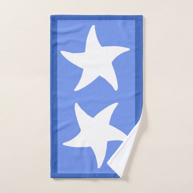 Blue Starfish Hand Towel (Hand Towel)