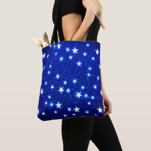 Blue Stargazer Tote Bag