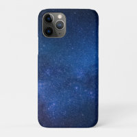 Blue starry night sky | Zazzle_Growshop.