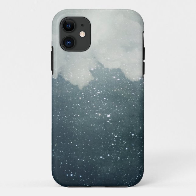 Blue Starry Sky With White Cloud iPhone 5 Case (Back)