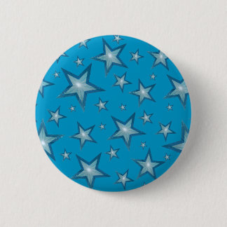Blue Stars button blue
