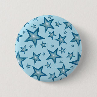 Blue Stars button pale blue