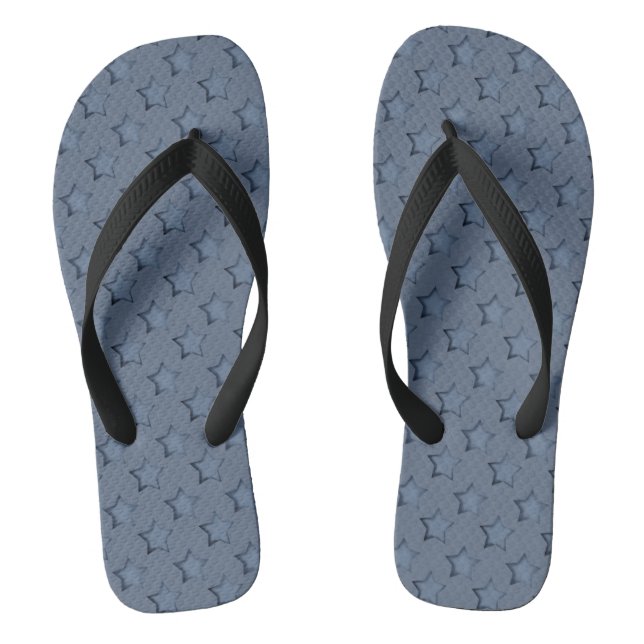 Blue stars jandals (Footbed)