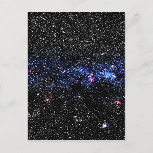 Blue Stars Postcard