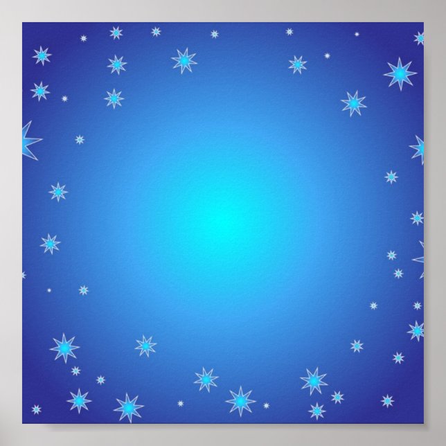 Blue Stars Poster (Front)