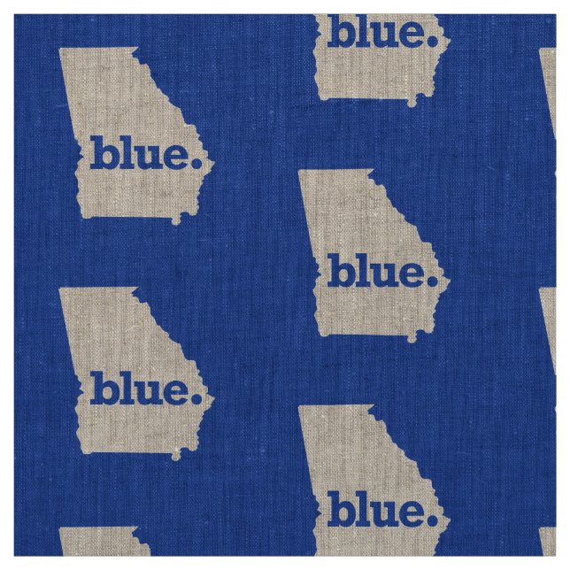 BLUE STATE GEORGIA FABRIC (Swatch)