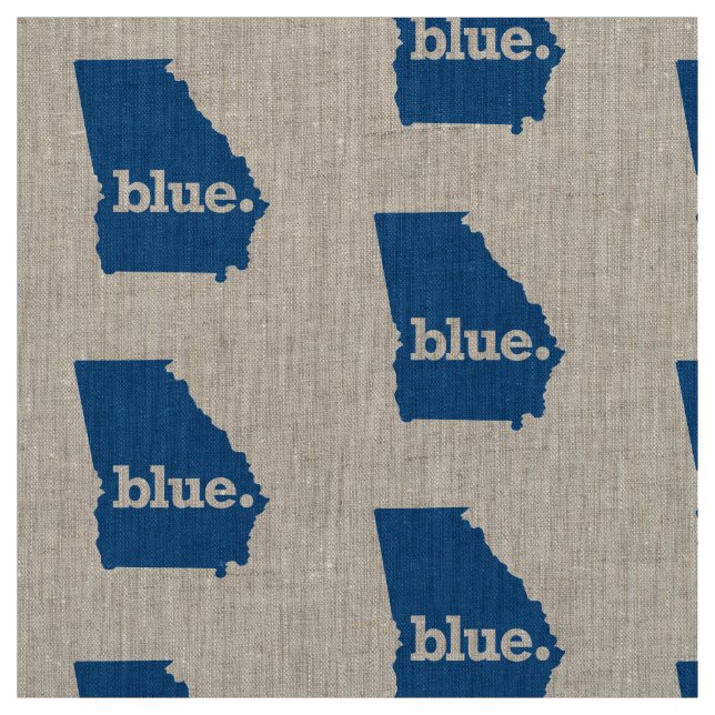 Blue State Georgia Fabric (Swatch)
