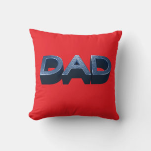 Blue Steel Dad Cushion