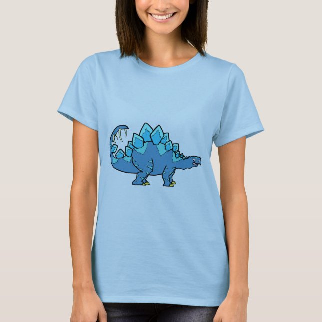 Blue Stegasaurus T-Shirt (Front)