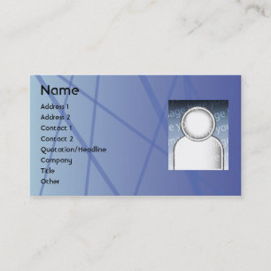 Blue Sticks - Business Card