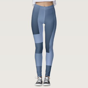 Blue stone bg leggings