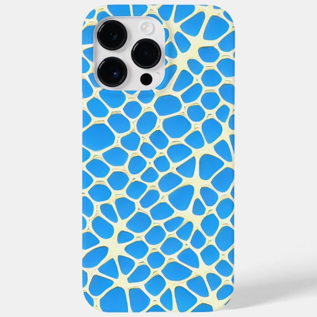 Blue Stones iPhone Case (Back)