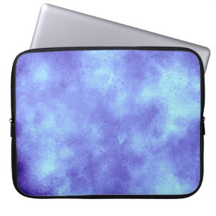 Blue Storm Cloud Effect Laptop Sleeve
