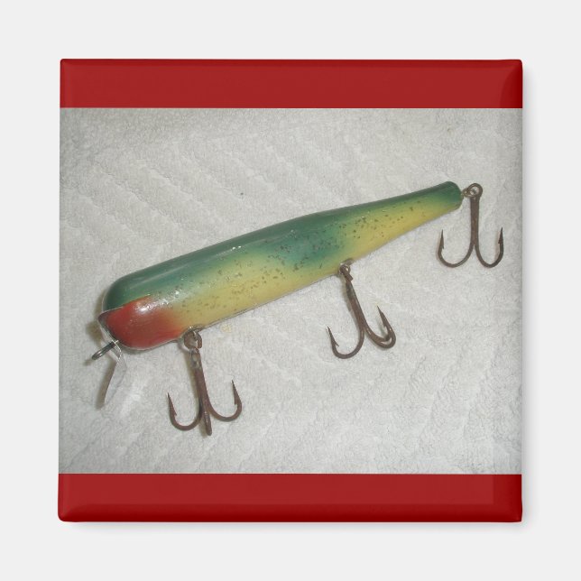 Blue Streak Vintage Lure Magnet (Front)