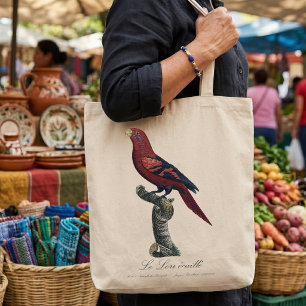 Blue-Streaked Lory, Trichoglossus reticulatus Tote Bag