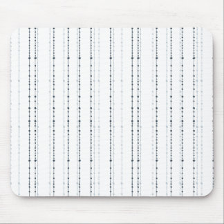 Blue string dot mouse pad