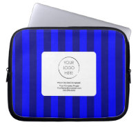 Blue Stripe Branded Logo Promotional Business