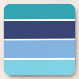 Blue Striped Coaster