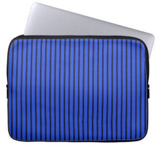 Blue Striped texture Laptop Sleeve