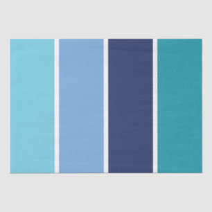 Blue Striped Tissue Paper