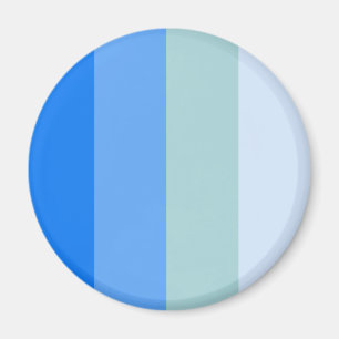 Blue Stripes Maritime Magnet