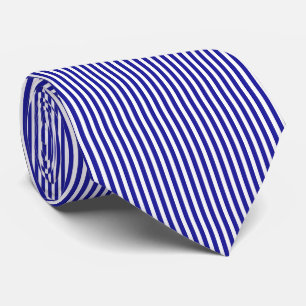 Blue Stripes Mens Dress Tie