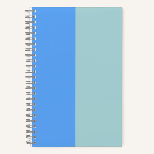 Blue Stripes Notebook (Front)