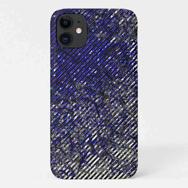 Blue stripes peeling off your colours  Case-Mate iPhone case (Back)