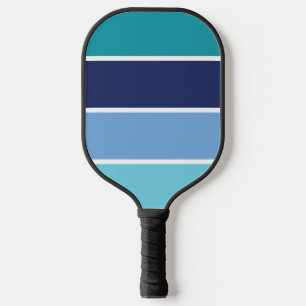 Blue Stripes Pickleball Paddle