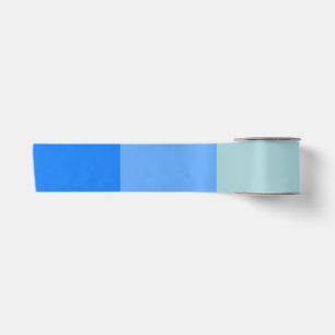Blue Stripes Satin Ribbon