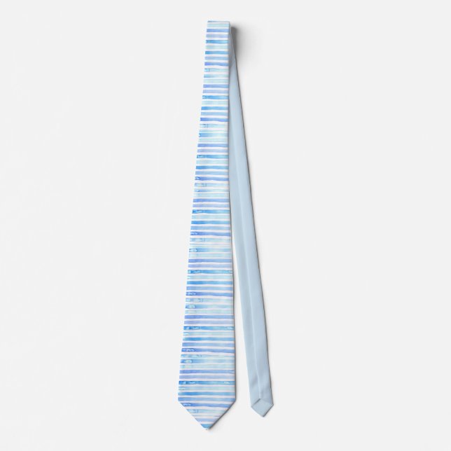 Blue Stripes Tie (Front)
