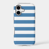 Blue Stripes, Trendy pattern iPhone 5 case