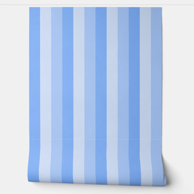 Blue Stripes Wallpaper (Unrolling)