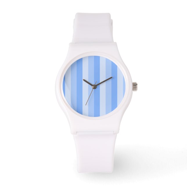 Blue Stripes Watch (Front)