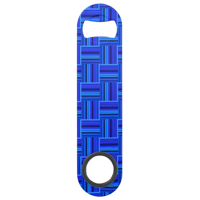 Blue stripes weave pattern (Front)