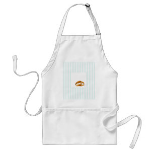 Blue Stripes - Wedding Rings Standard Apron