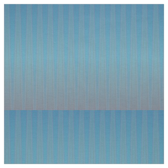 Blue Stripes Zigzag Gradient Print Pattern Fabric (Swatch)