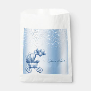 Blue Stroller Favour Bag
