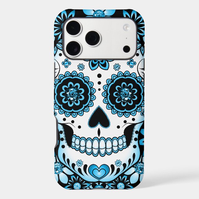 Blue Sugar Skull (Back)