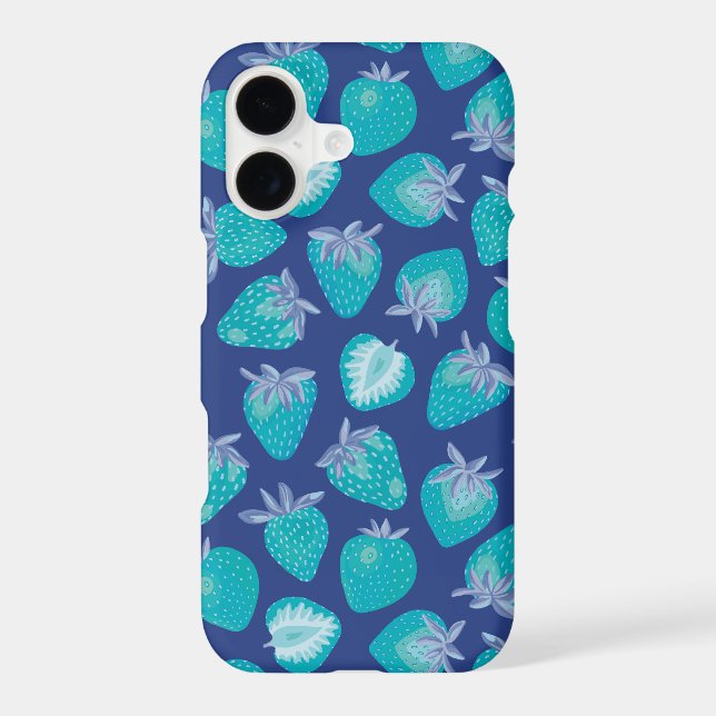 Blue Summer Strawberry pattern (Back)