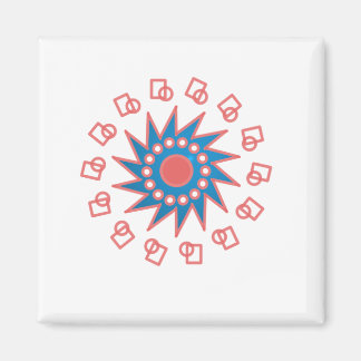 Blue Sun Magnet