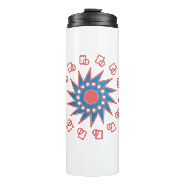 Blue Sun Thermal Tumbler (Front)