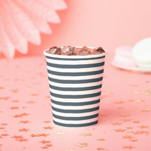 Blue Sunflower Baby Shower Paper Cups