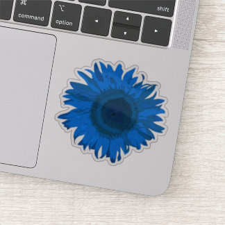 Blue Sunflower Blossom