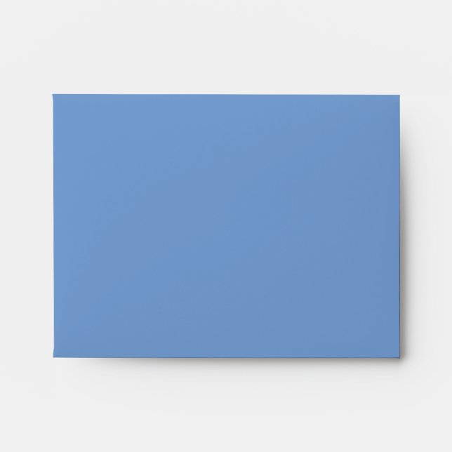 blue sunset and boat note card envelope (Front)