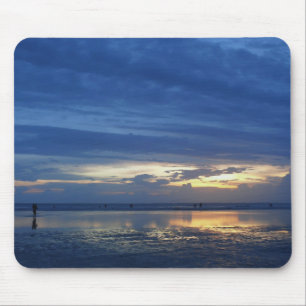 Blue Sunset Mouse Pad
