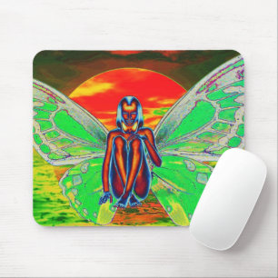 Blue Sunset Mouse Pad