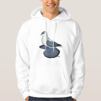 Blue Swallow Pigeon Hoodie